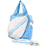 Sport bag w/ Tennis Racket Holder - Blue -BG-TE001BL Sport bag w/ Tennis Racket Holder - Blue -BG-TE001BL